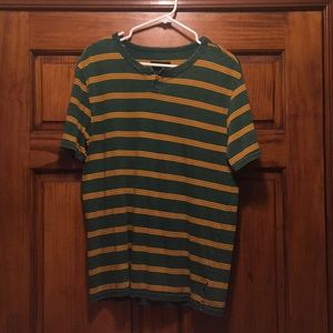 Brixton Green and Yellow T-Shirt
